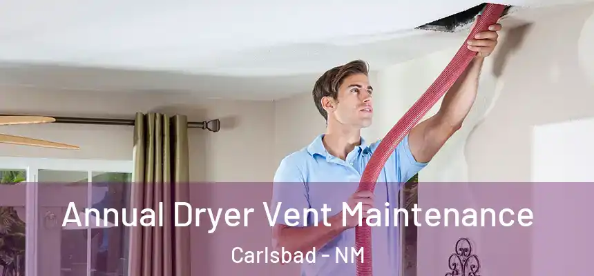 Annual Dryer Vent Maintenance Carlsbad - NM